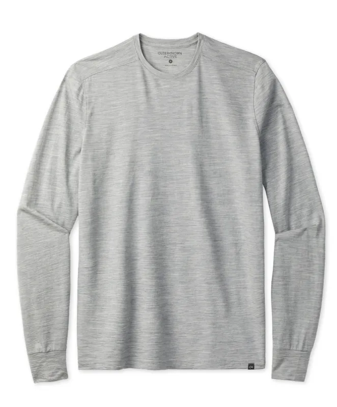 Breathe L/S Merino Baselayer - FINAL SALE sold by Outerknown