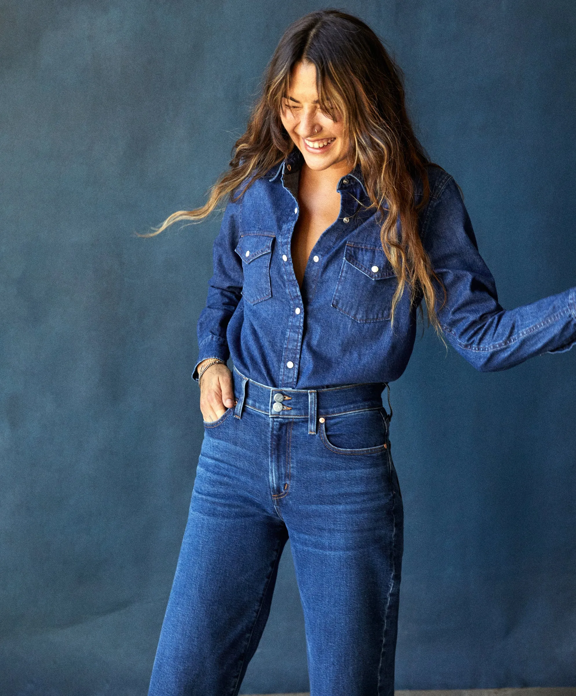 Wyatt Western Denim Shirt - FINAL SALE sold by Outerknown