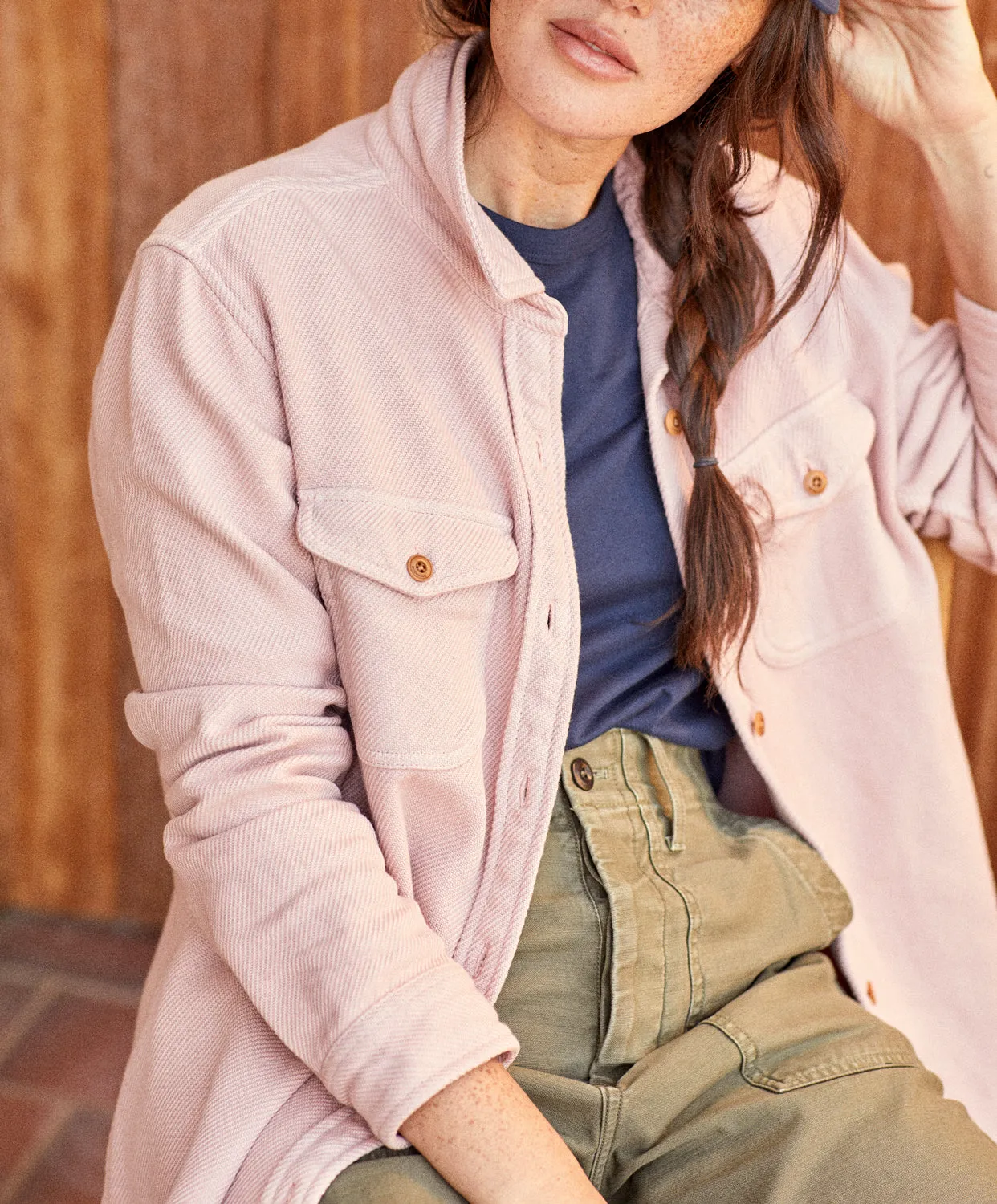 Women's Chroma Blanket Shirt sold by Outerknown product image thumbnail 5