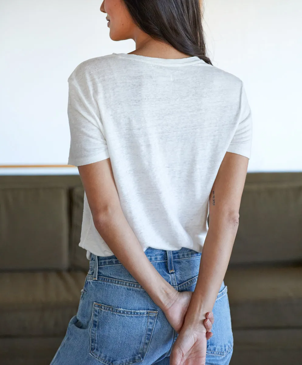 Offshore Linen Tee - SALE sold by Outerknown product image thumbnail 5