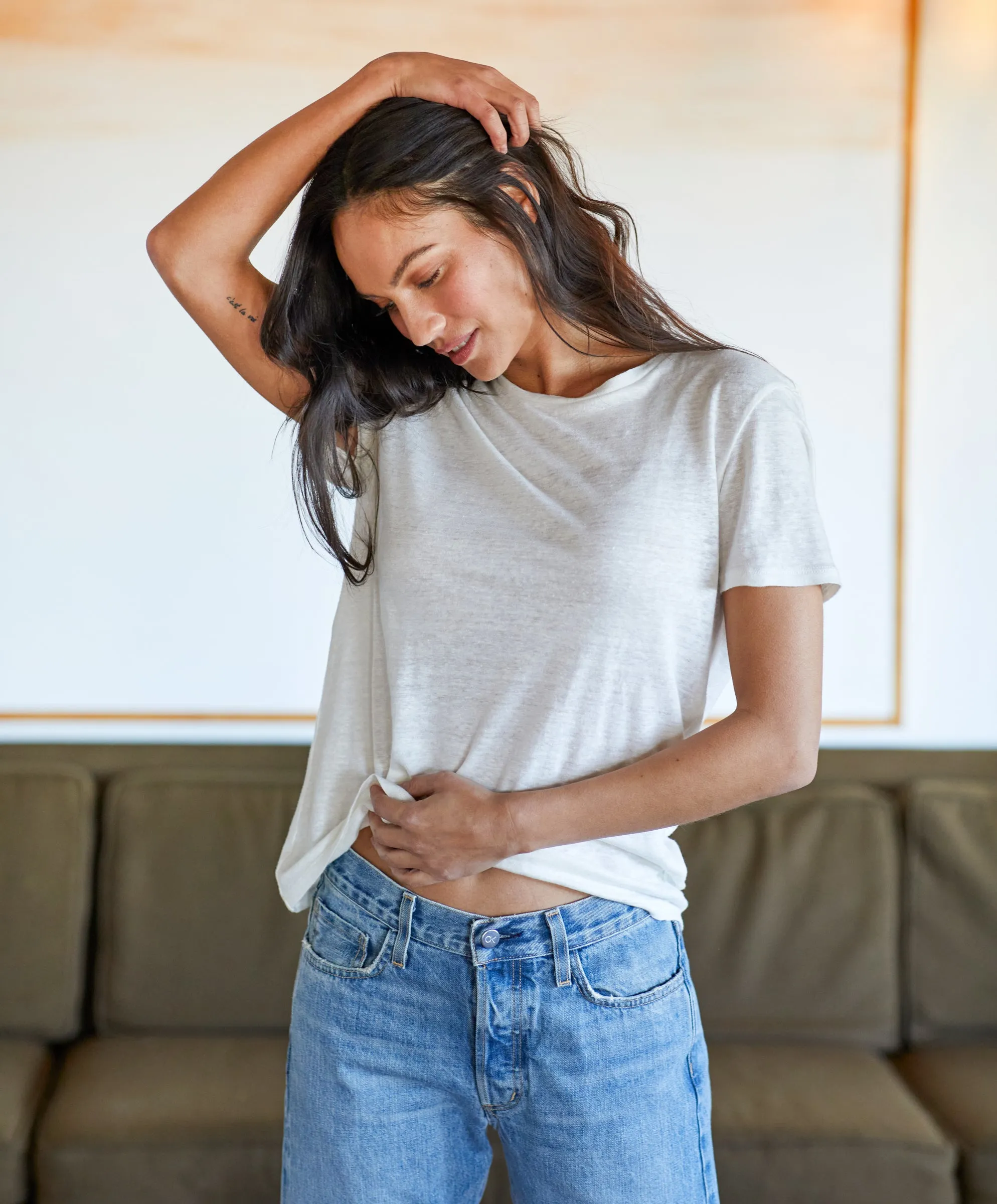 Offshore Linen Tee - SALE sold by Outerknown product image thumbnail 2