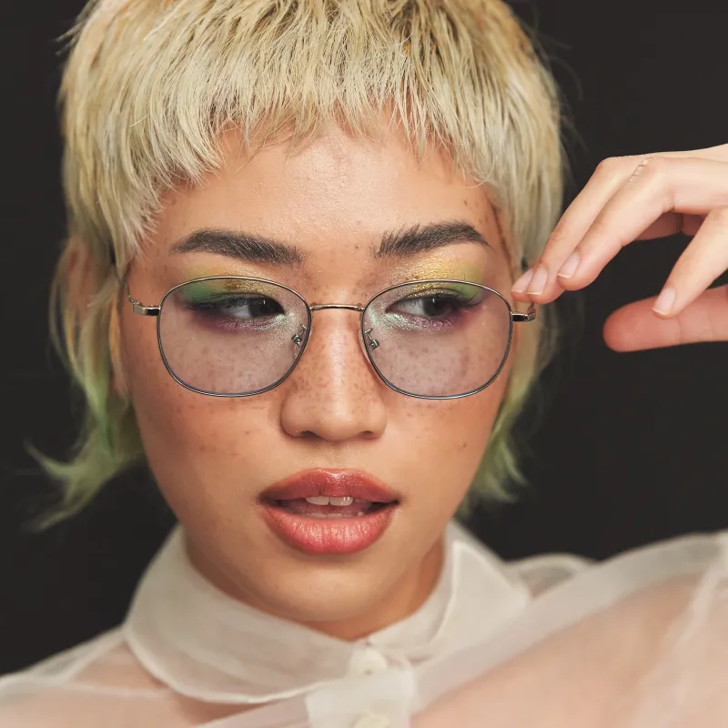 Tinted Lenses - Blissful Blue sold by Baobab Eyewear