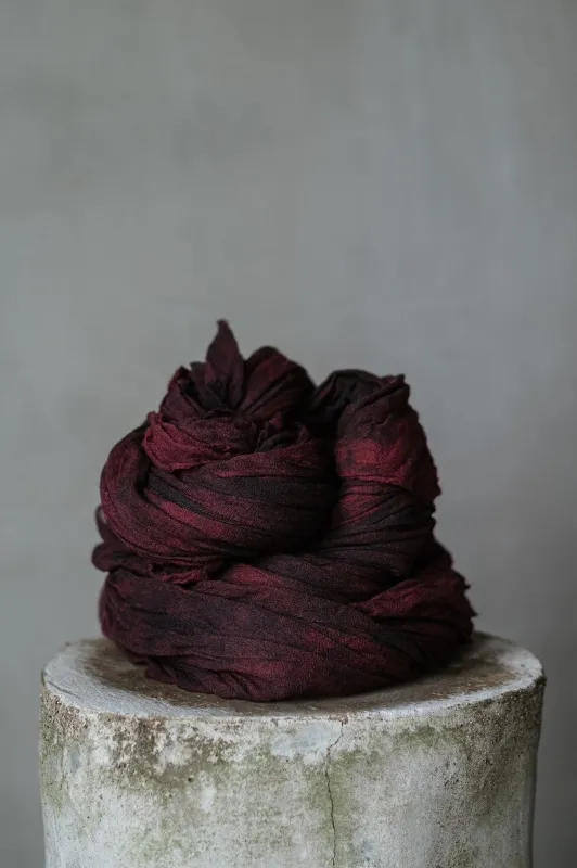 PLAIN SCARF - BURGUNDY sold by Biek Verstappen