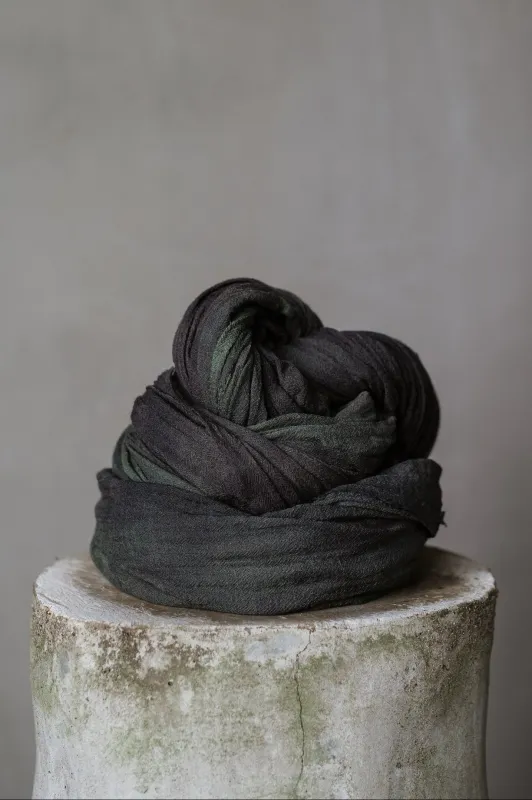 PLAIN SCARF - FOREST sold by Biek Verstappen