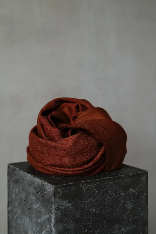 PLAIN SCARF - AUTUMN 1/1 sold by Biek Verstappen