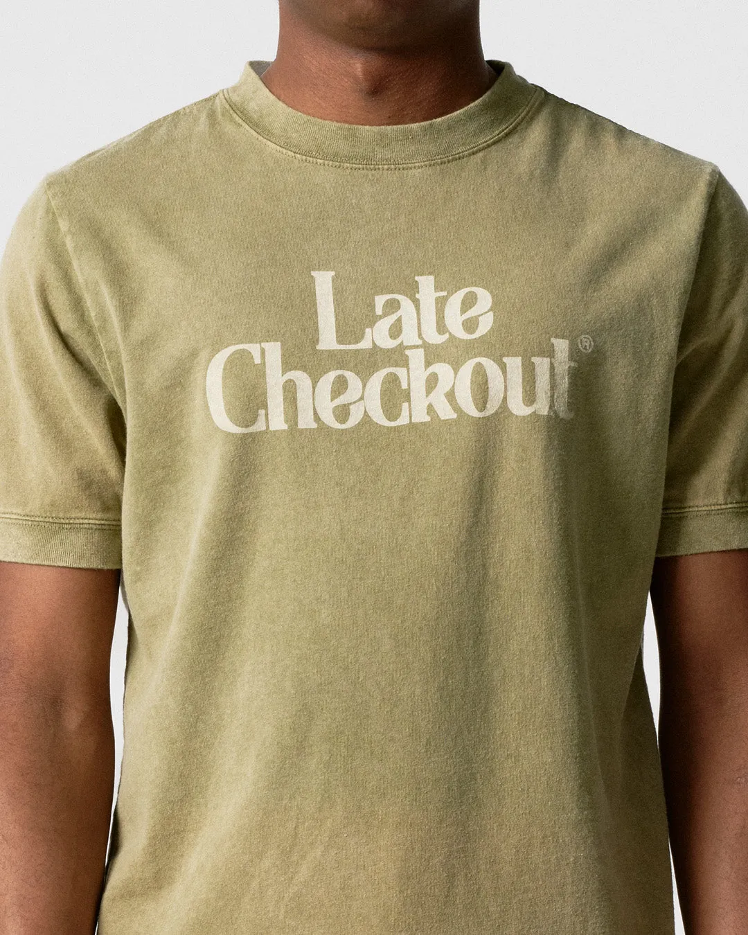 Green Logo Vintage Ringer Tee sold by Late Checkout product image thumbnail 4