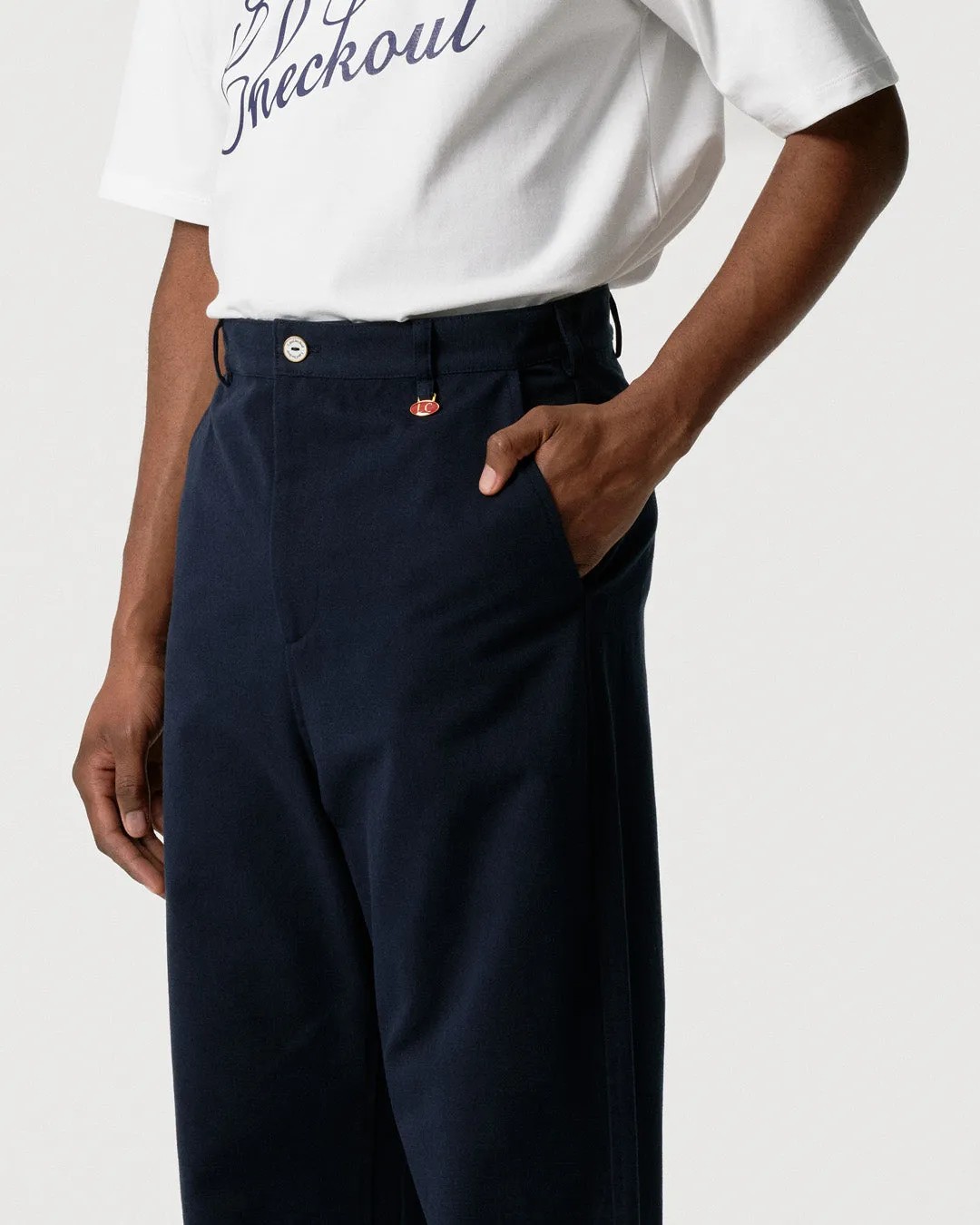 Navy Work Trousers sold by Late Checkout product image thumbnail 3