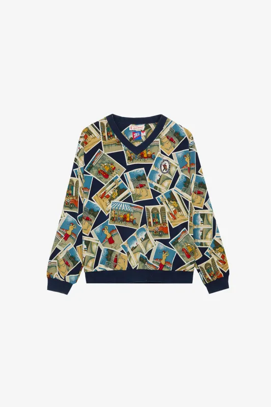 “U.S. Open” Golf Resort Print Sweatshirt (circa 1999) made by Late Checkout
