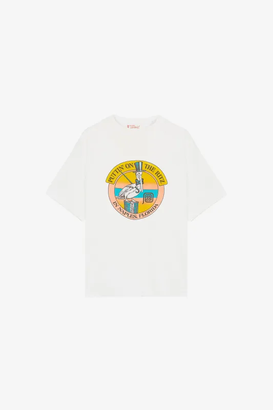 “Puttin’ on the Ritz” Naples Tee (Late 1980s) made by Late Checkout