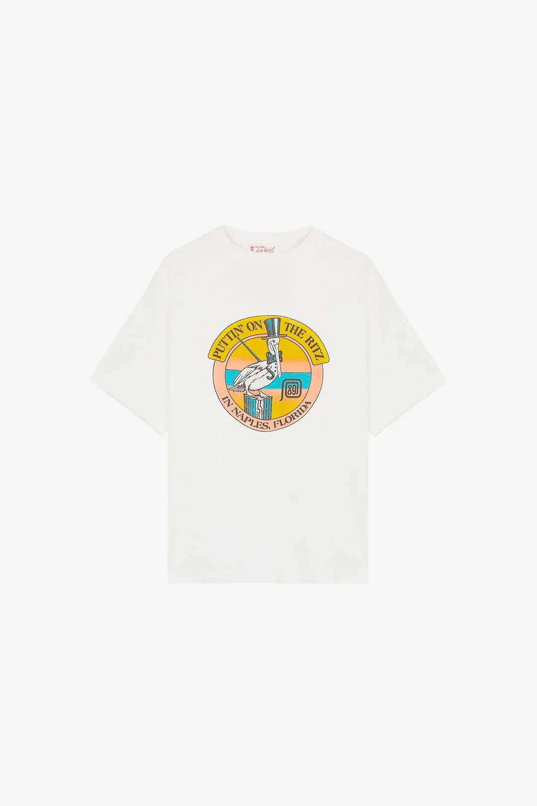 “Puttin’ on the Ritz” Naples Tee (Late 1980s) sold by Late Checkout