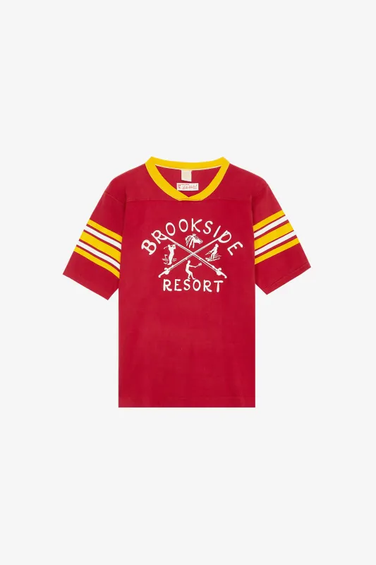 Brookside Resort Athletic Tee (1970s) made by Late Checkout