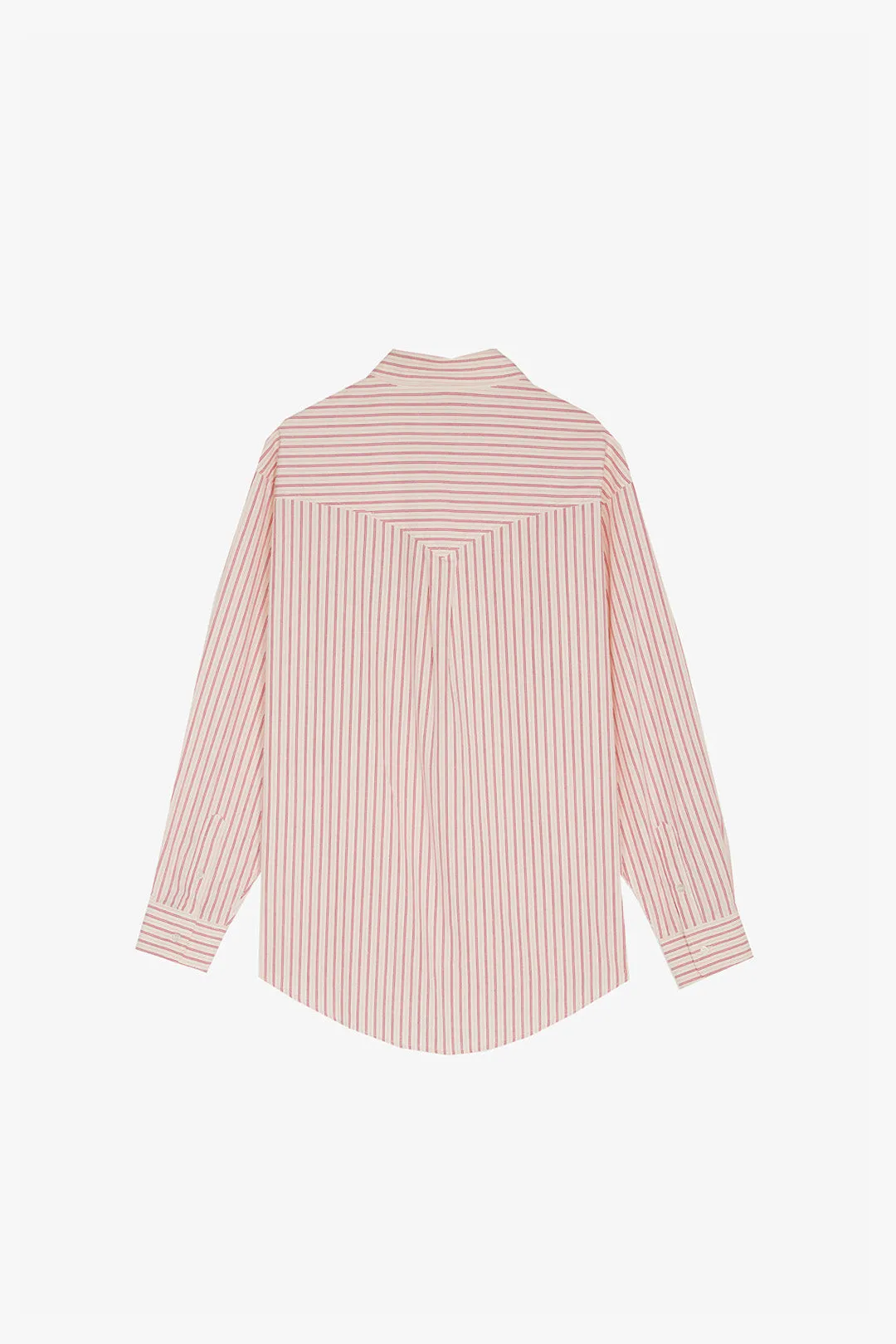 White/Pink Striped Flag Western Shirt sold by Late Checkout product image thumbnail 2