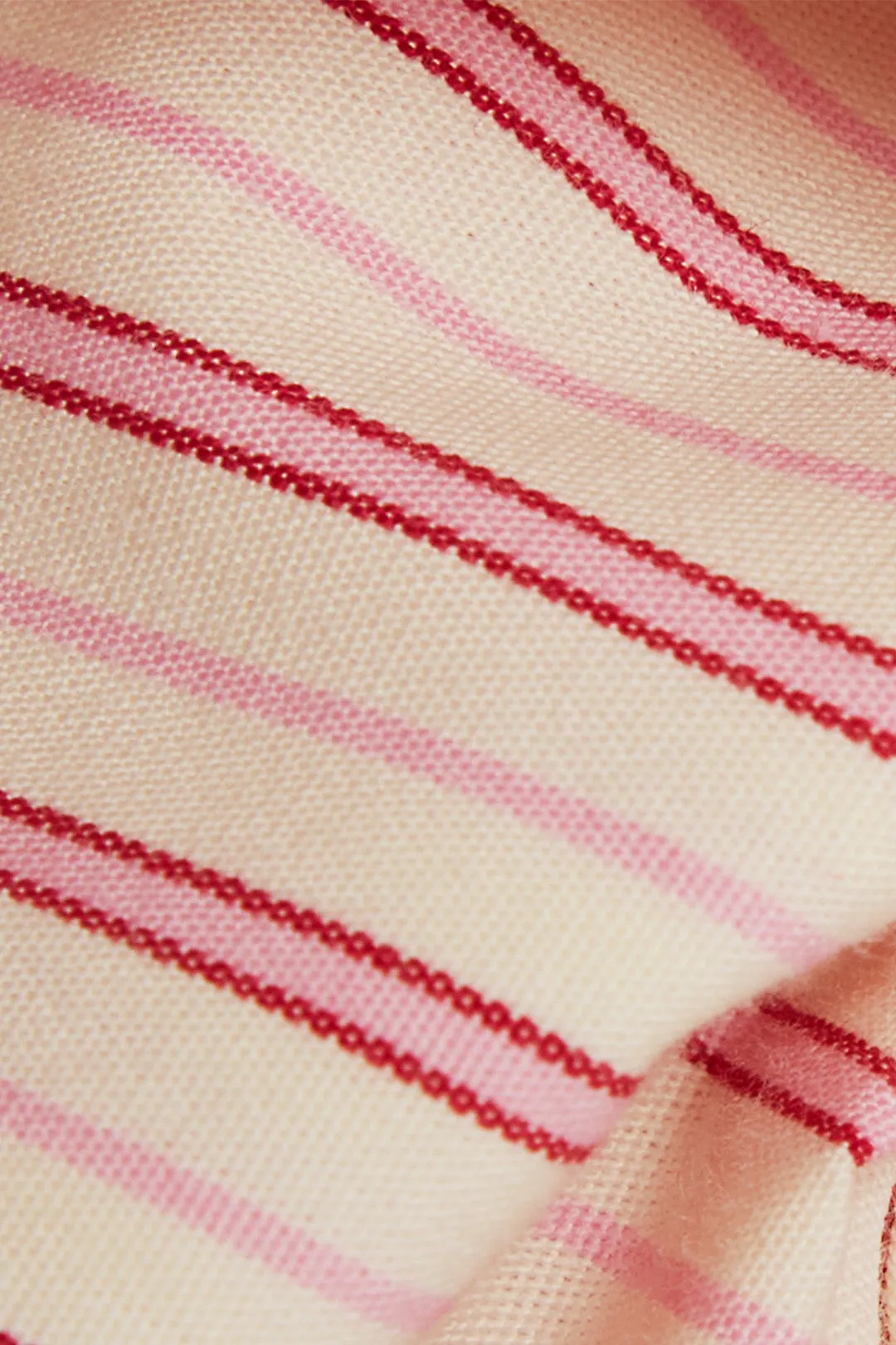 White/Pink Striped Flag Western Shirt sold by Late Checkout product image thumbnail 3