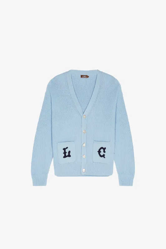 Light Blue LC Cardigan made by Late Checkout
