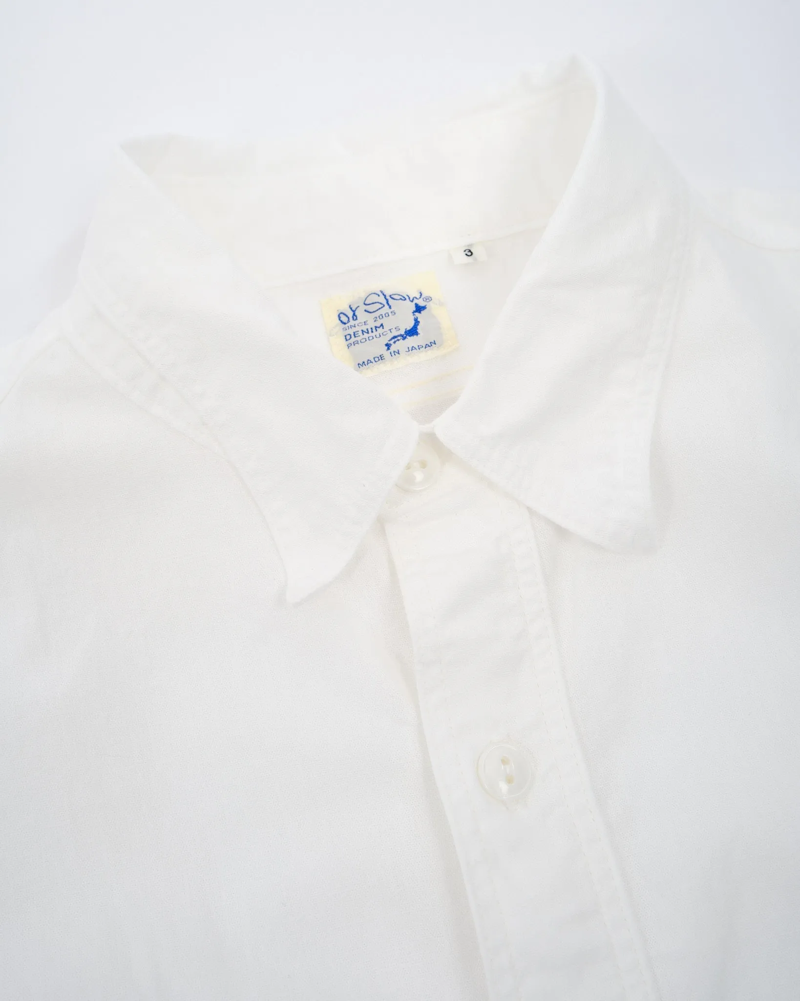 Chambray Work Shirt White sold by Meadow Web product image thumbnail 4
