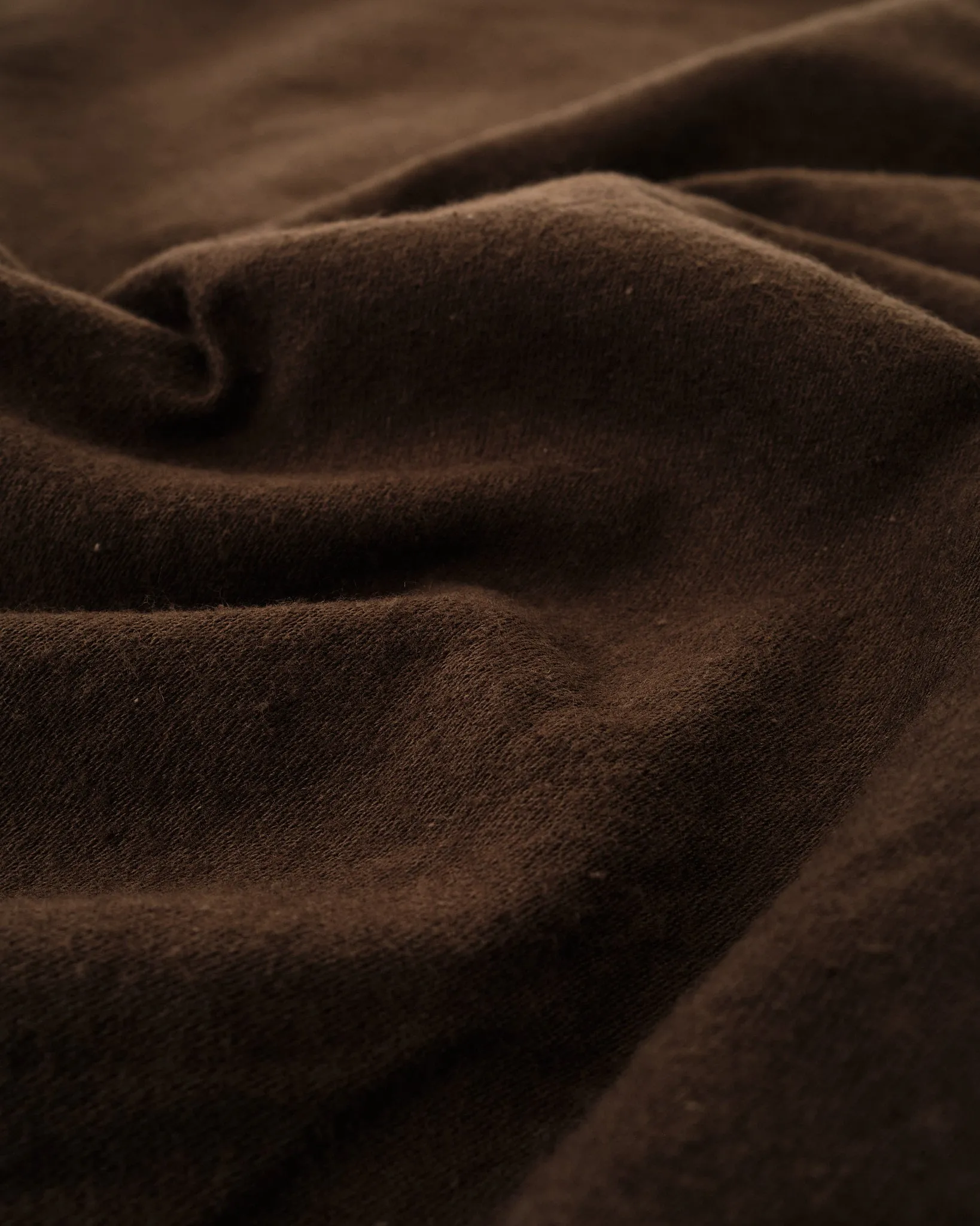 COTTON LINEN MOLESKIN RELAX FIT SIMPLE WORK JACKET COFFEE BROWN sold by Meadow Web product image thumbnail 2