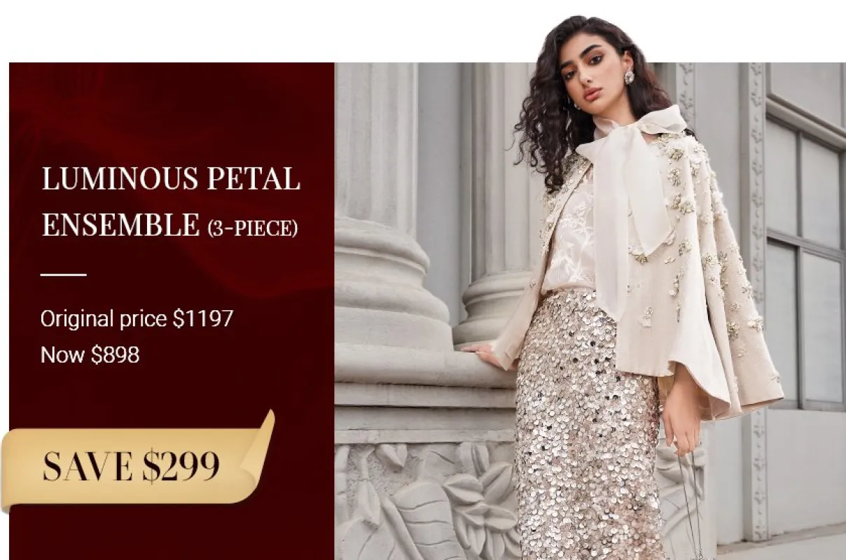 Luminous Petal Set Offer-$149 OFF made by Rich Radi Q's