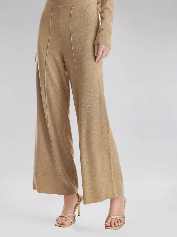 Premium Cashmere Wide-Leg Trousers sold by Rich Radi Q's