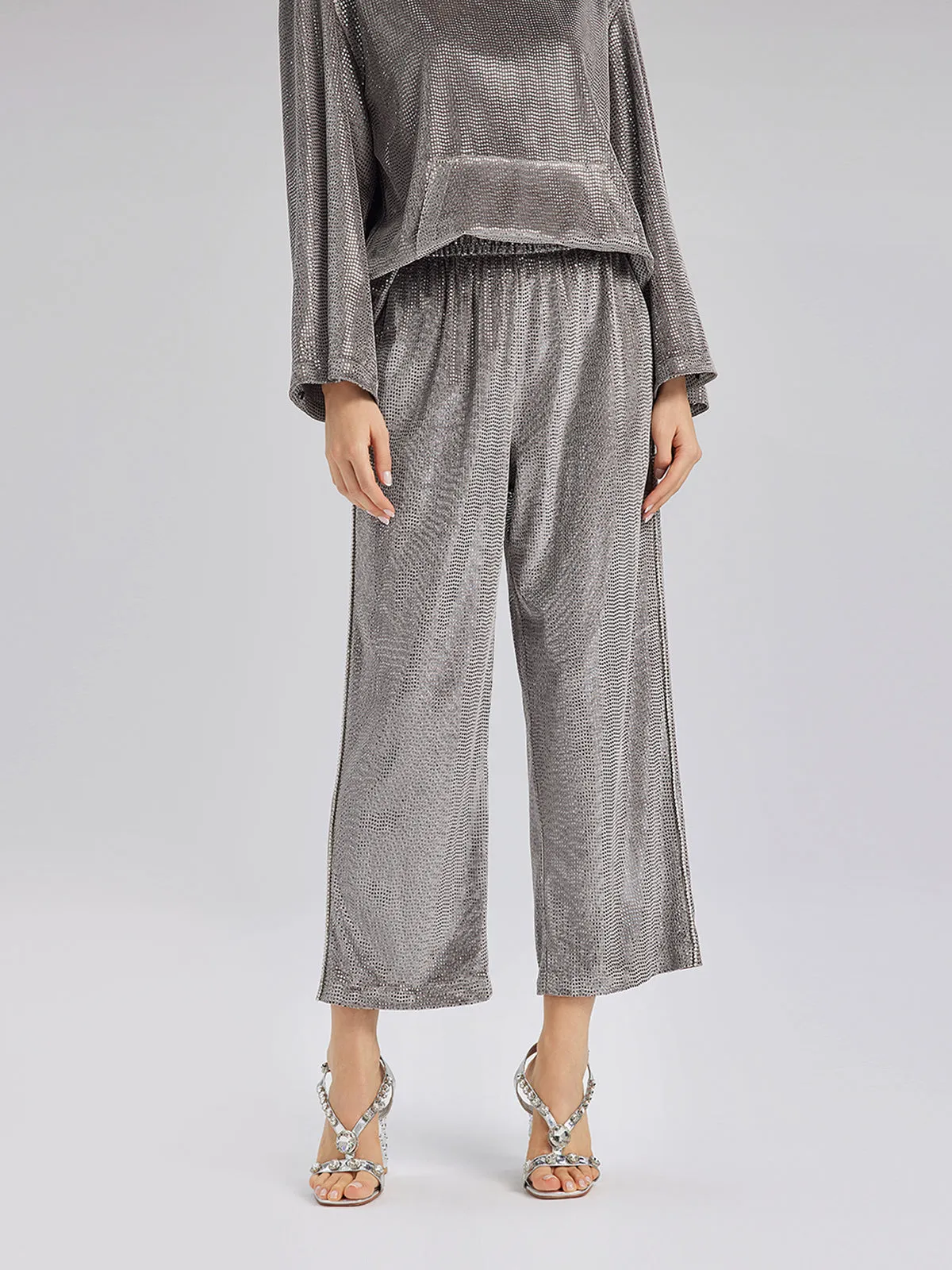 Hand-Sewn Feather Detachable Elastic Waist Pants sold by Rich Radi Q's product image thumbnail 5