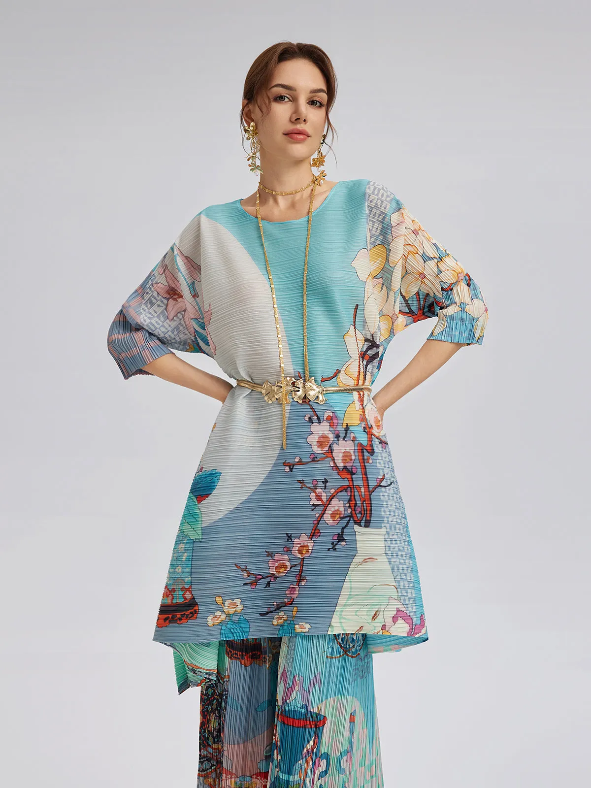 Artistic Print Pleated Set sold by Rich Radi Q's product image thumbnail 5