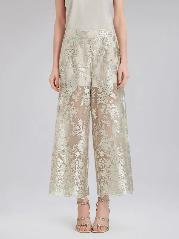 Vintage Embroidered Relaxed Trousers sold by Rich Radi Q's