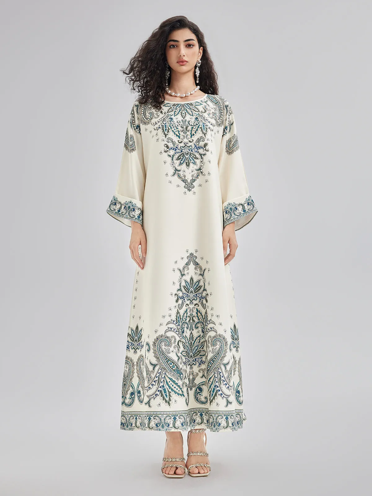 Baroque Hand-Beaded Dress sold by Rich Radi Q's product image thumbnail 2