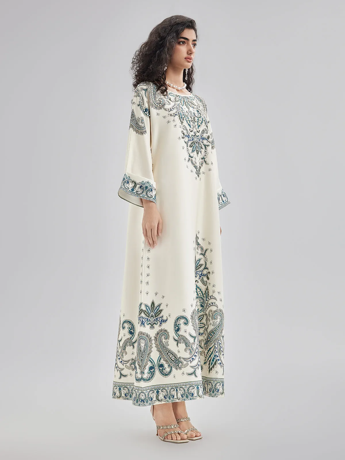 Baroque Hand-Beaded Dress sold by Rich Radi Q's product image thumbnail 4
