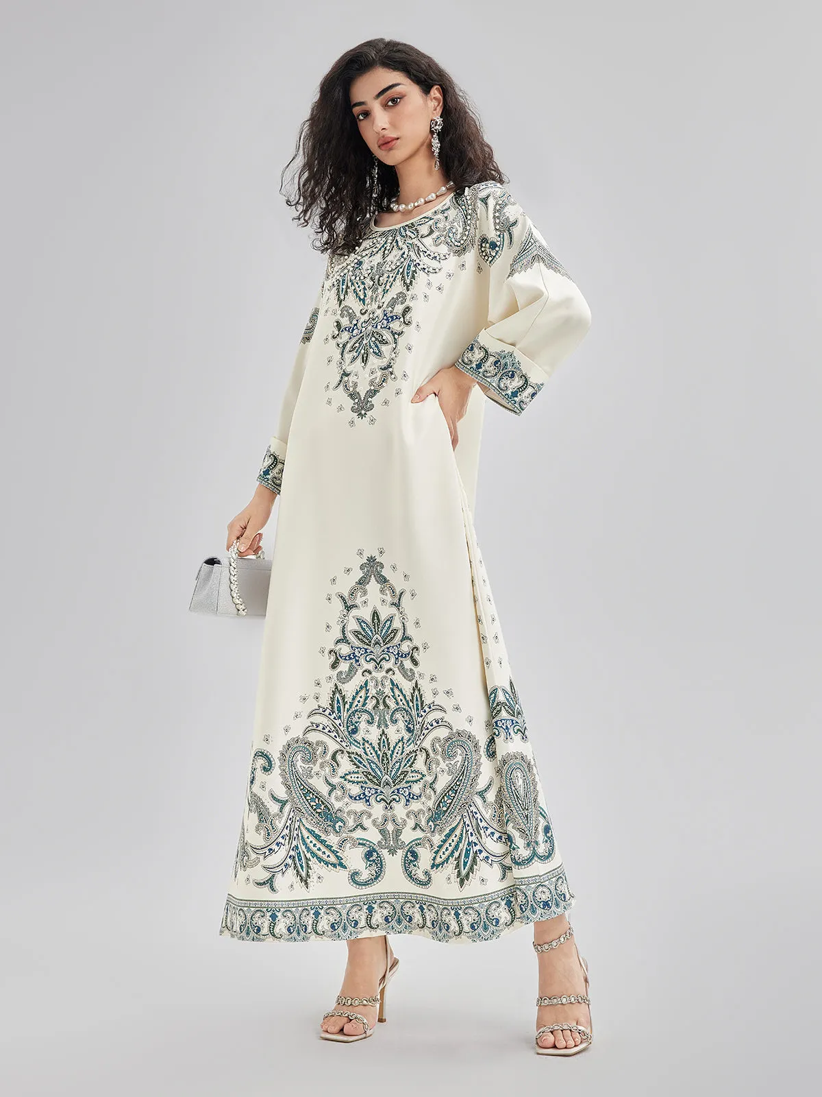 Baroque Hand-Beaded Dress sold by Rich Radi Q's product image thumbnail 3