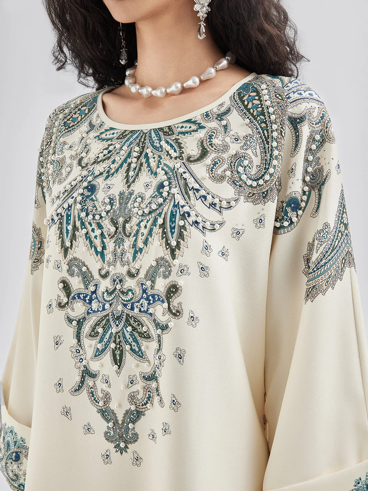 Baroque Hand-Beaded Dress sold by Rich Radi Q's product image thumbnail 5