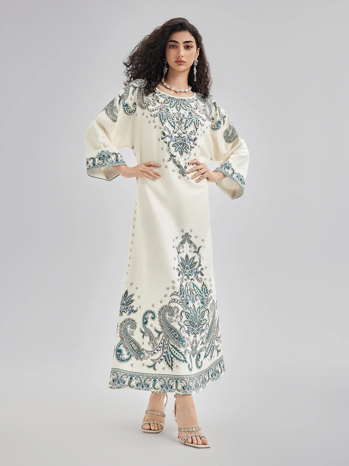 Baroque Hand-Beaded Dress sold by Rich Radi Q's