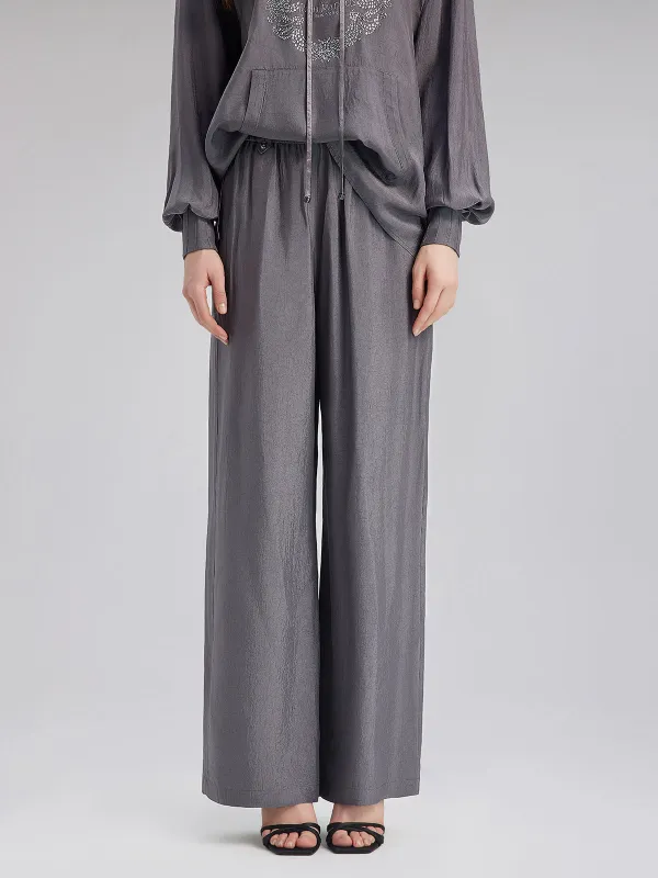Relaxed Acetate Straight-Leg Pants sold by Rich Radi Q's