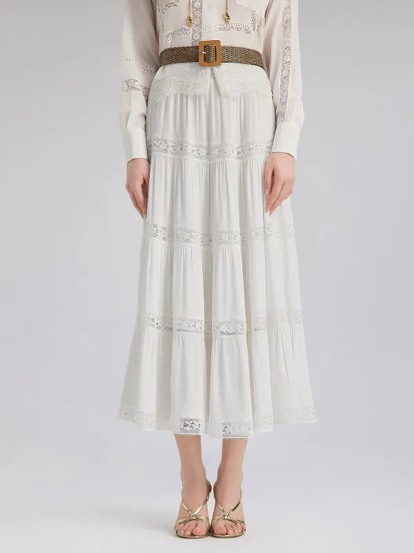 Bohemian Lace Full Skirt sold by Rich Radi Q's