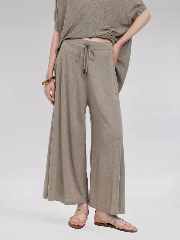Knitted Tie-Waist Casual Pants sold by Rich Radi Q's