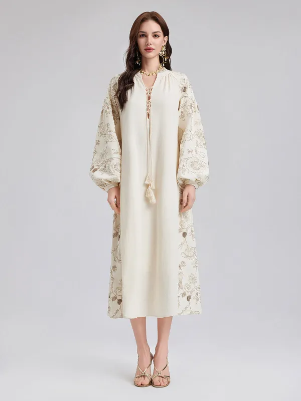 Embellished Resort Dress sold by Rich Radi Q's