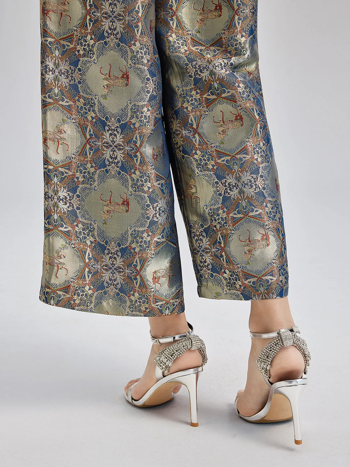 Haute Couture Intricate Jacquard Pants sold by Rich Radi Q's product image thumbnail 5