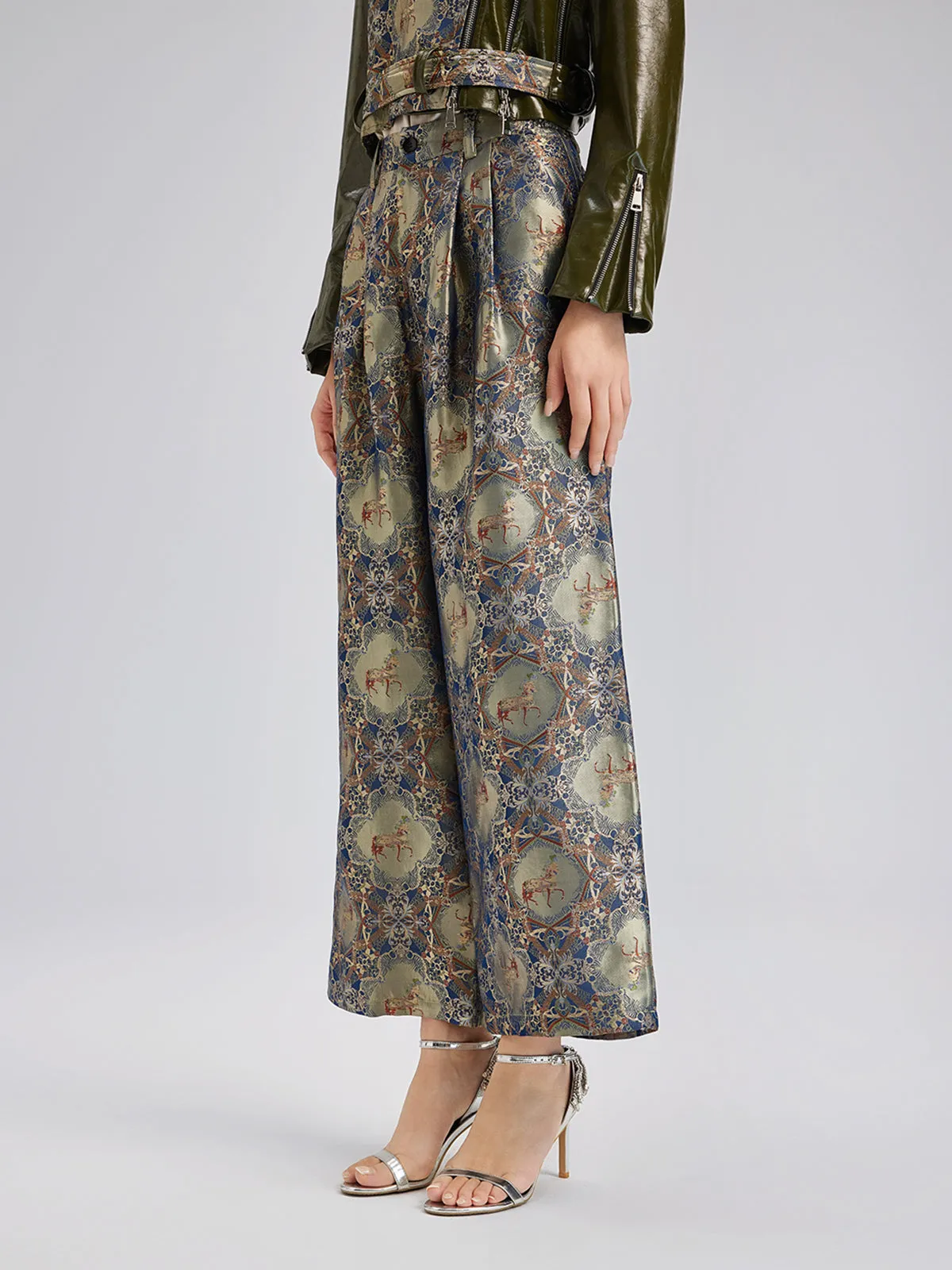 Haute Couture Intricate Jacquard Pants sold by Rich Radi Q's product image thumbnail 4