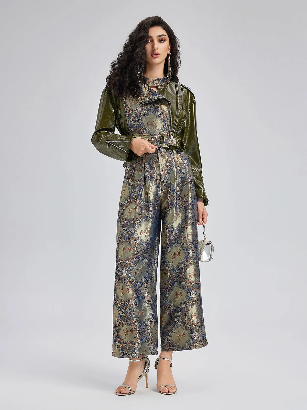Haute Couture Intricate Jacquard Pants sold by Rich Radi Q's