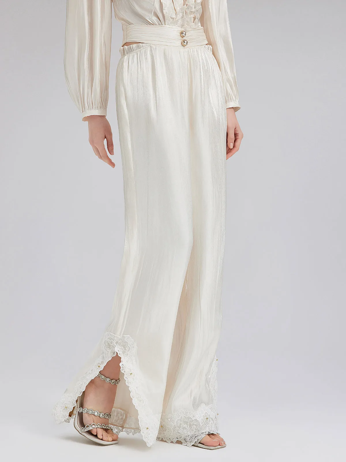 Romantic Island Beaded Wide-Leg Pants sold by Rich Radi Q's product image thumbnail 2