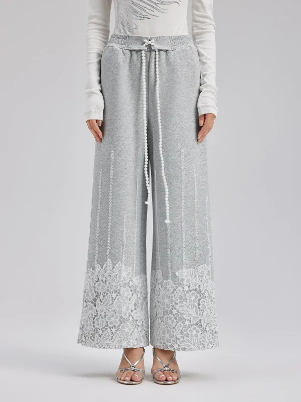 French Lace Drawstring Pants sold by Rich Radi Q's