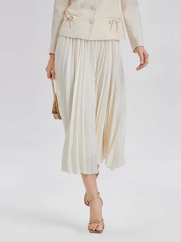 Elegant Pleated Flounce Skirt sold by Rich Radi Q's