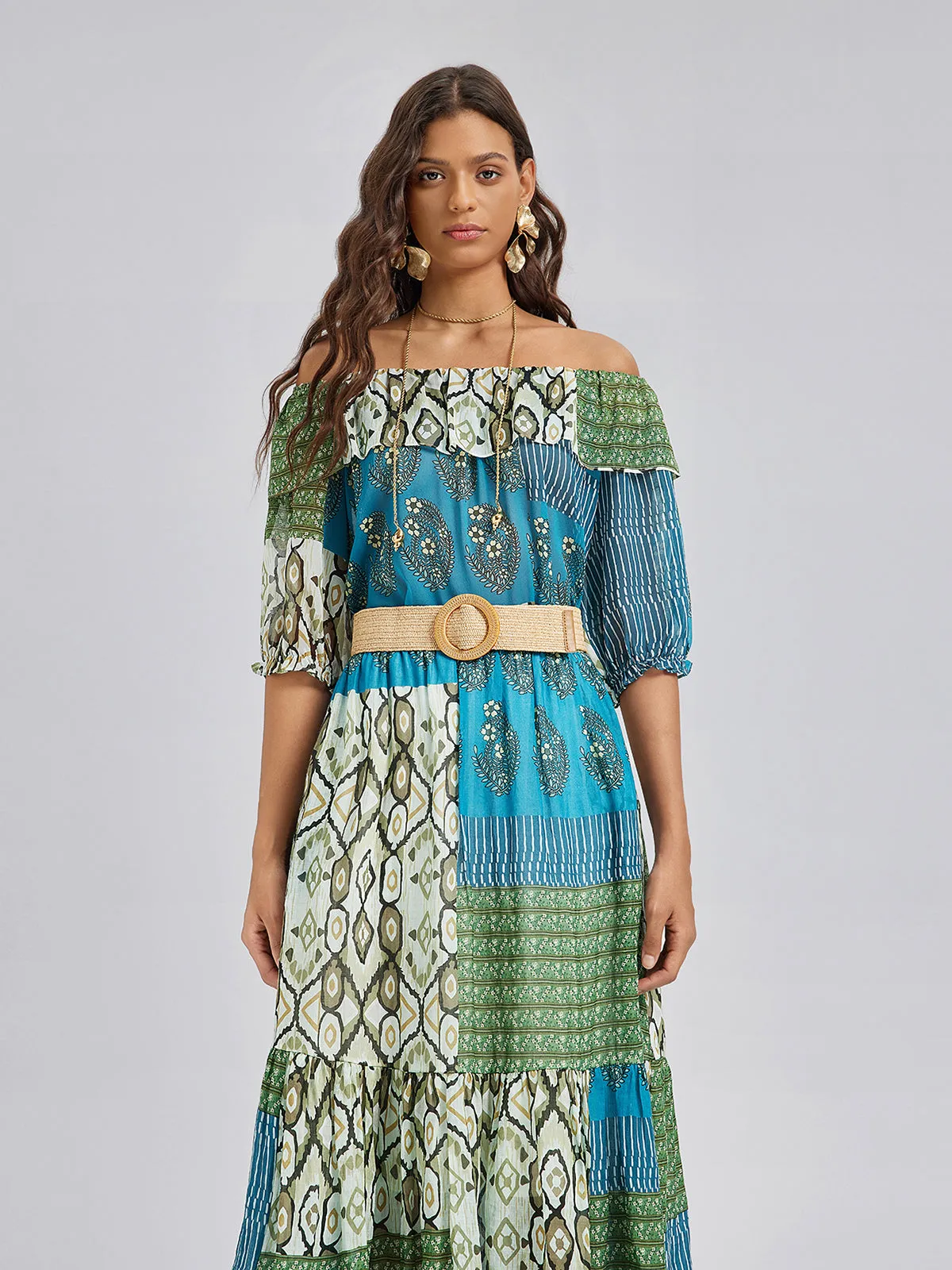 Private Access | Elegant Soft Silk Convertible Blouse sold by Rich Radi Q's product image thumbnail 2