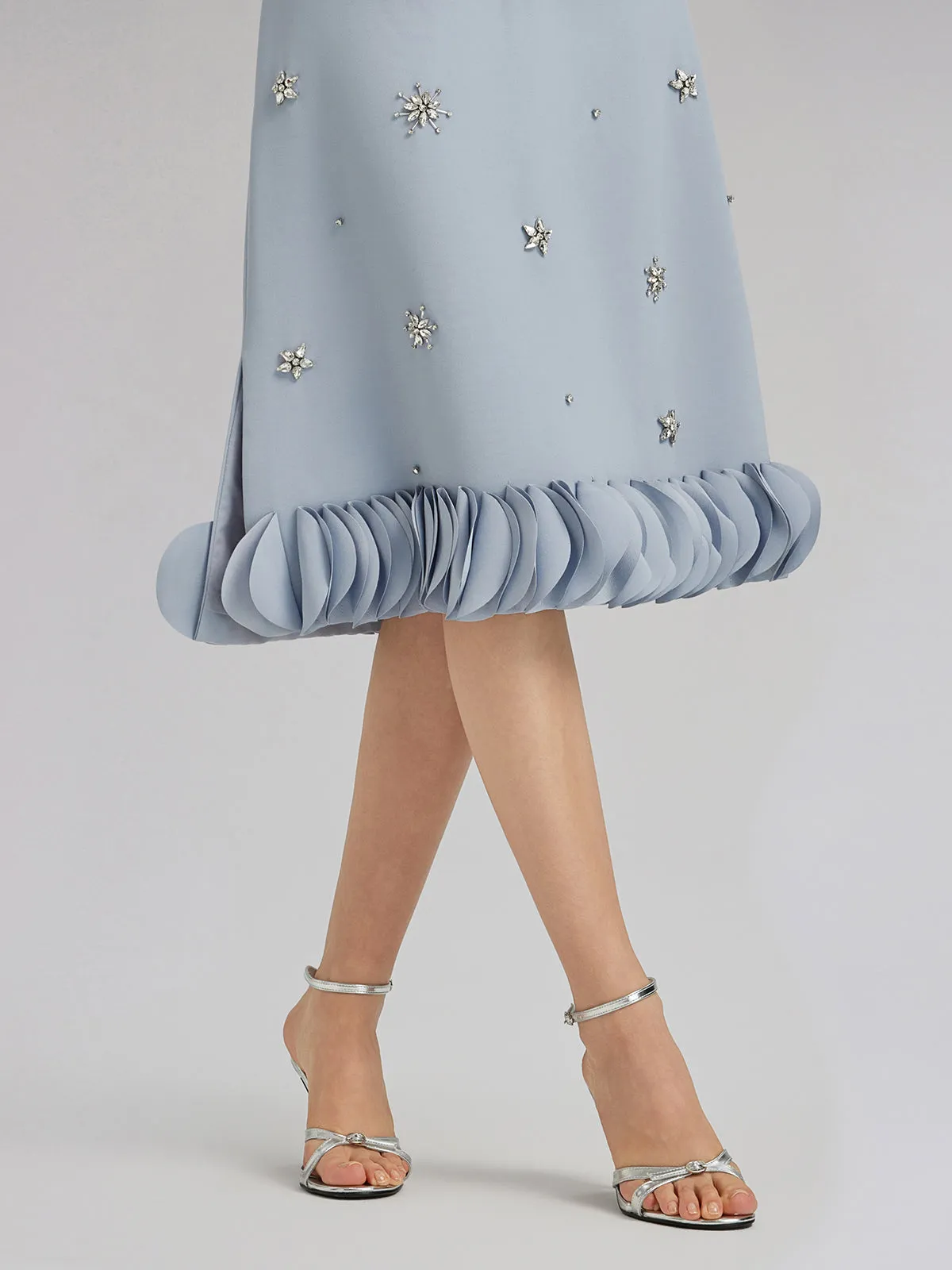 Hand-Sewn Beaded Floral-Trim Dress sold by Rich Radi Q's product image thumbnail 4