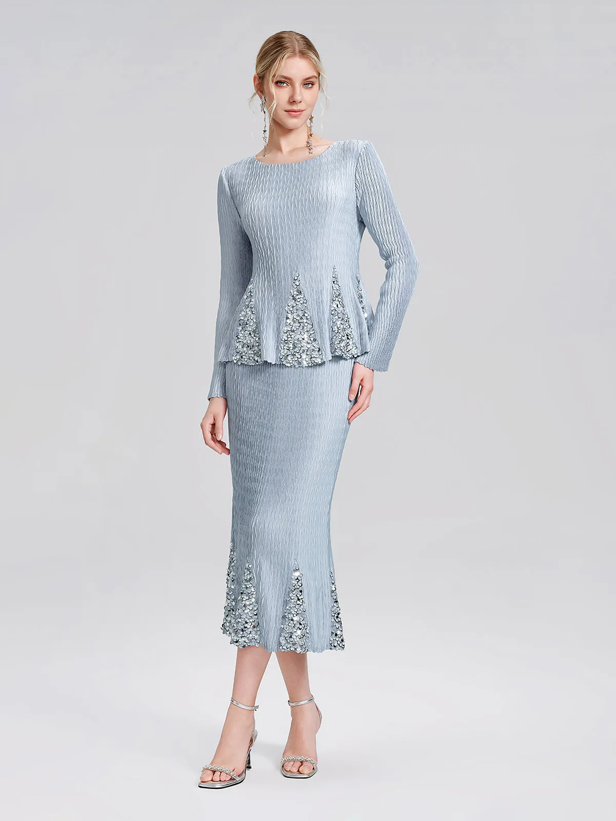 Pleated Sequin Mermaid Set sold by Rich Radi Q's