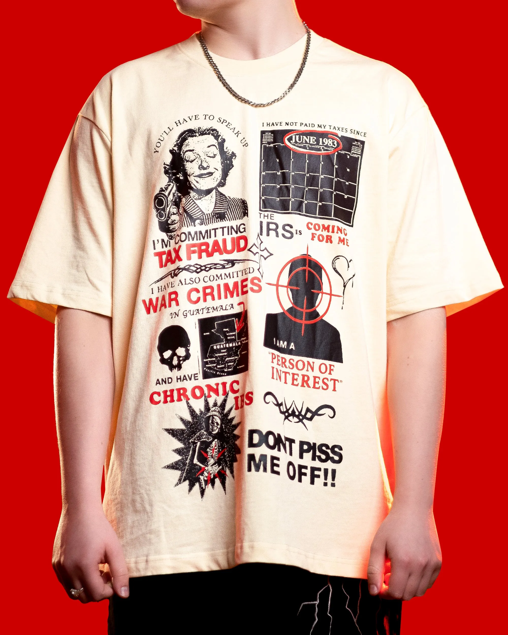 The Tax Fraud Tee sold by Cool Shirtz product image thumbnail 3