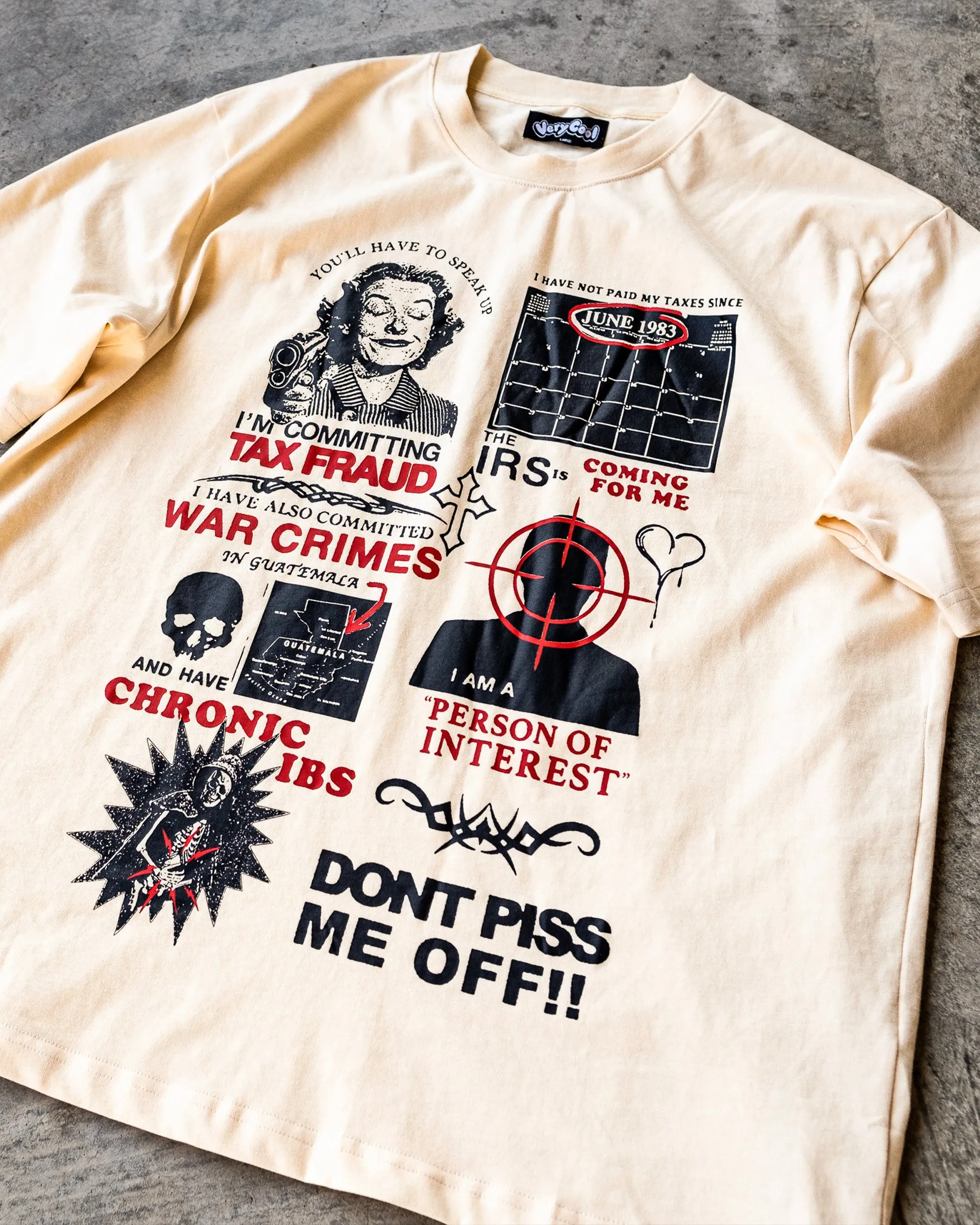 The Tax Fraud Tee sold by Cool Shirtz product image thumbnail 2