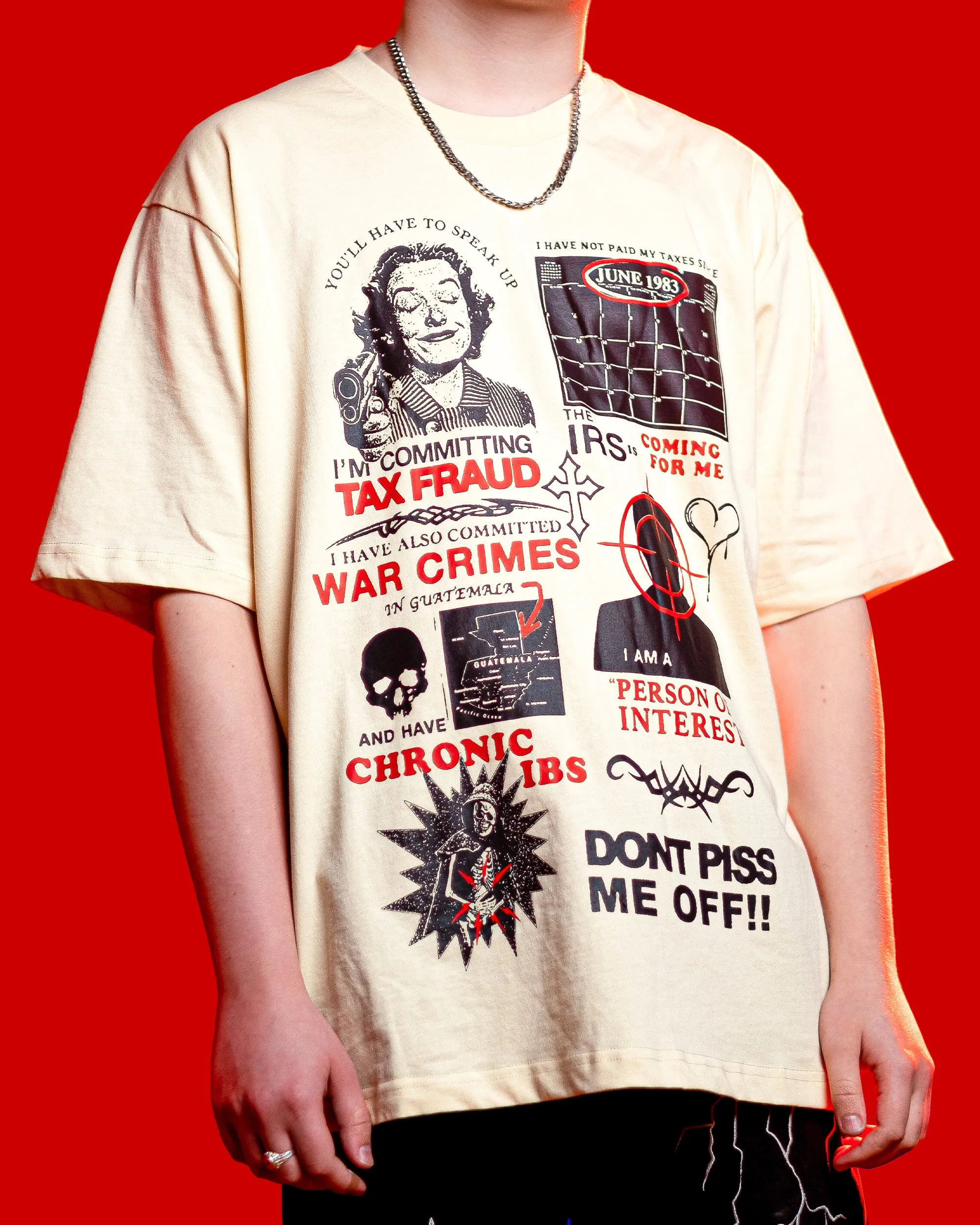 The Tax Fraud Tee sold by Cool Shirtz product image thumbnail 5