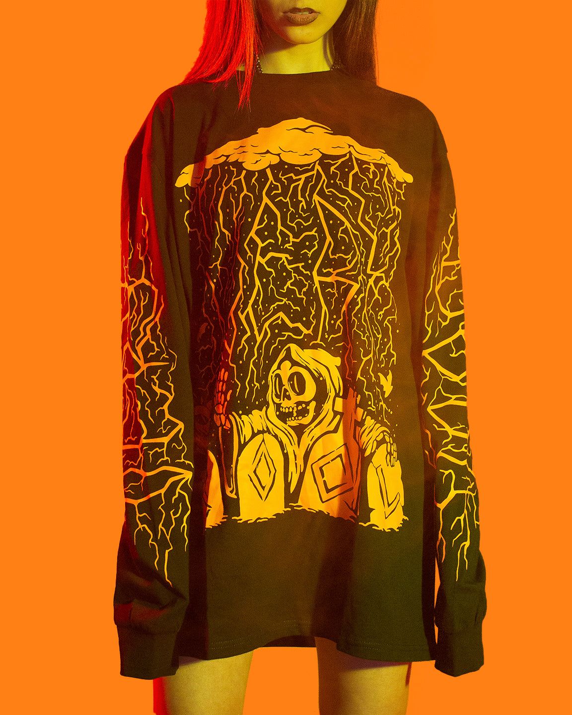 The Graveyard Longsleeve sold by Cool Shirtz