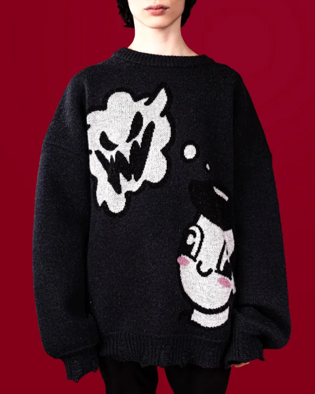 The Bad Thoughts Knit sold by Cool Shirtz