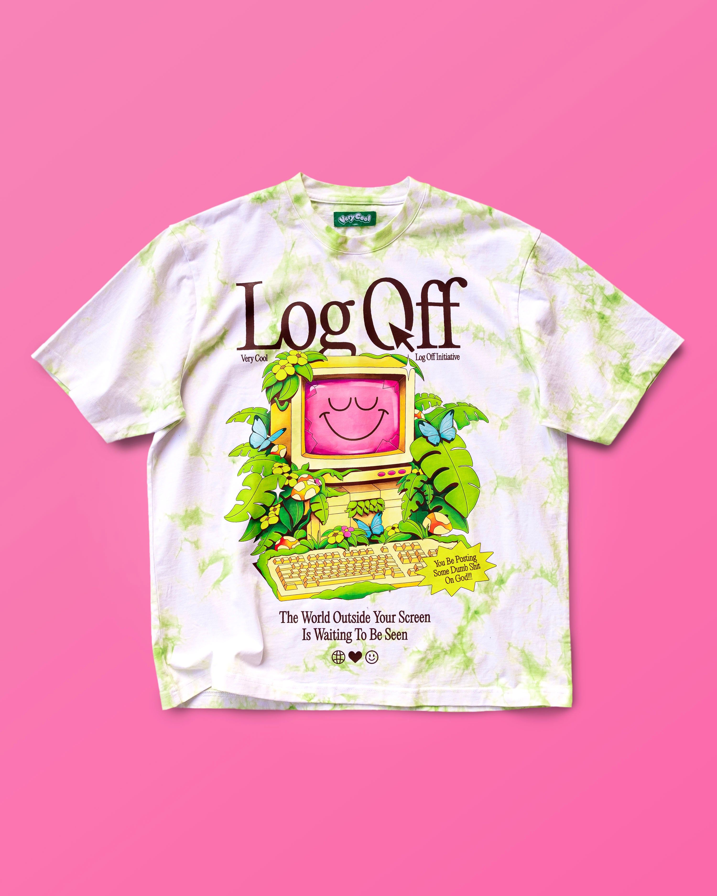 The Log Off Tee sold by Cool Shirtz product image thumbnail 6