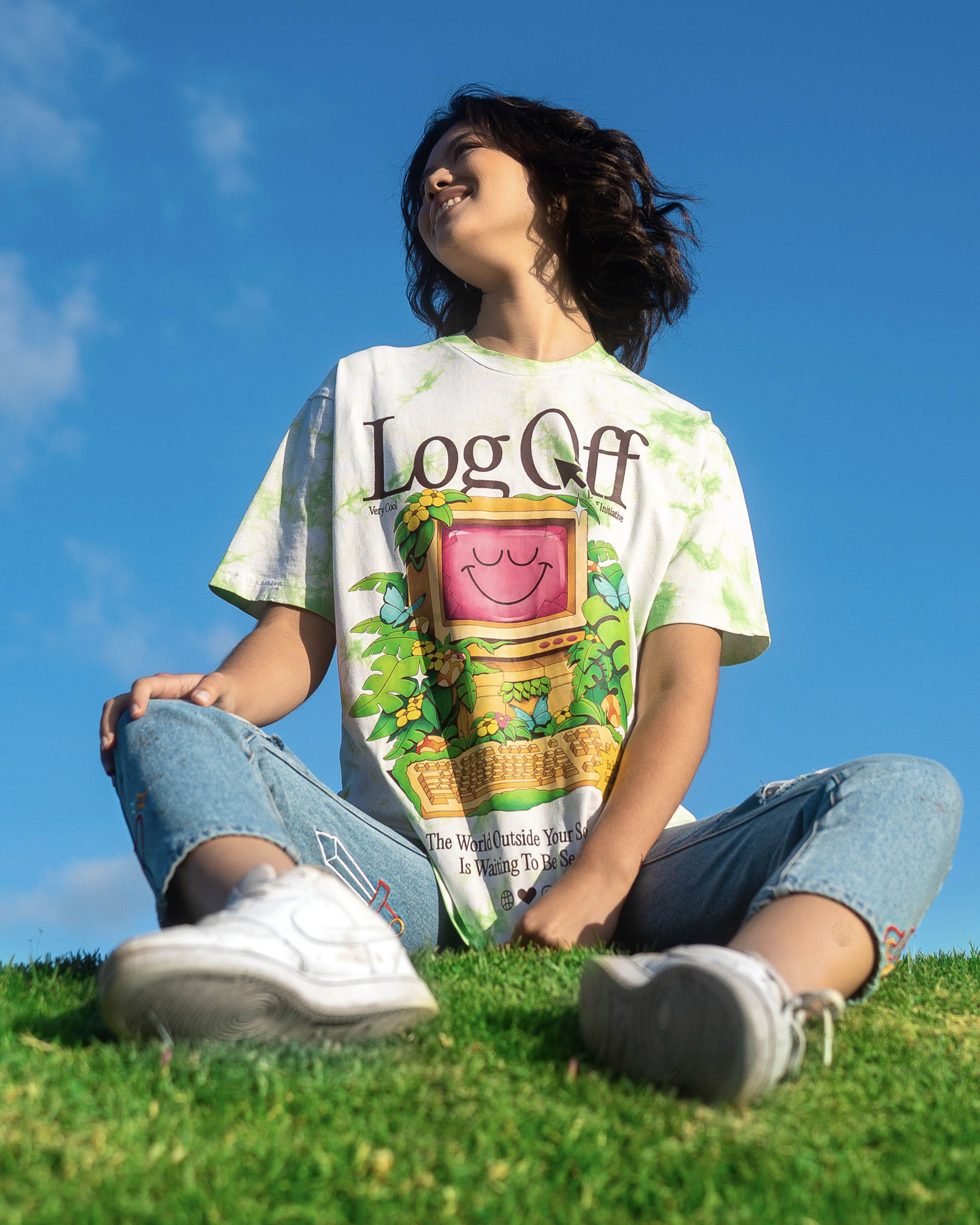 The Log Off Tee sold by Cool Shirtz product image thumbnail 3